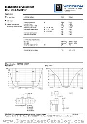 MQF70.0-1500/07 datasheet pdf Vectron