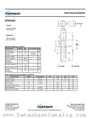 MTE8300C datasheet pdf Marktech Optoelectronics