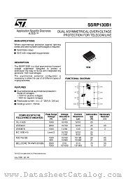 SSRP130 datasheet pdf ST Microelectronics