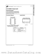 DM9314J/883 datasheet pdf National Semiconductor