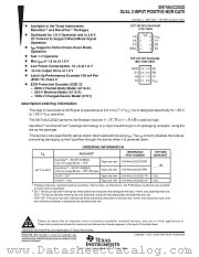 SN74AUC2G02YEPR datasheet pdf Texas Instruments
