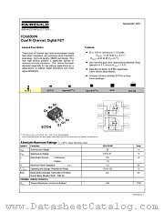 FDG6303N_NL datasheet pdf Fairchild Semiconductor