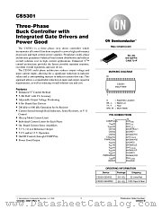 CS5301GDW32 datasheet pdf ON Semiconductor