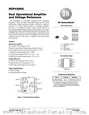 NCP4300A datasheet pdf ON Semiconductor