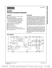 ML6554CU datasheet pdf Fairchild Semiconductor