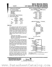 SNJ54LS194AW datasheet pdf Texas Instruments