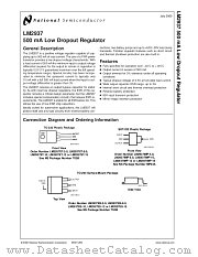 LM2937ES-5.0 datasheet pdf National Semiconductor