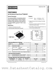 FDS7296N3 datasheet pdf Fairchild Semiconductor