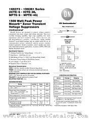 1N6380RL4 datasheet pdf ON Semiconductor