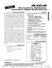 MAX5866 datasheet pdf MAXIM - Dallas Semiconductor
