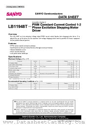 LB11948T datasheet pdf SANYO