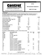 BFY90 datasheet pdf Central Semiconductor