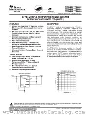 TPS54611PWPR datasheet pdf Texas Instruments
