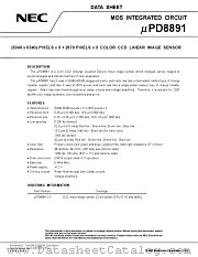 UPD8891 datasheet pdf NEC