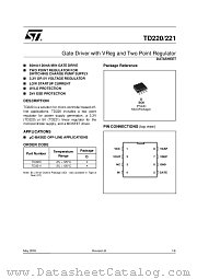 TD220IDT datasheet pdf ST Microelectronics