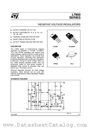 L7920C datasheet pdf ST Microelectronics