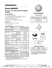 NTLMS4501N datasheet pdf ON Semiconductor