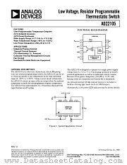 AD22105ARZ datasheet pdf Analog Devices