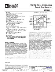AD1895AYRS datasheet pdf Analog Devices
