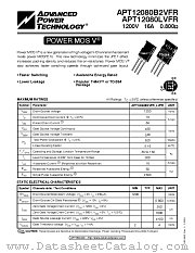 APT12080B2VFR datasheet pdf Advanced Power Technology