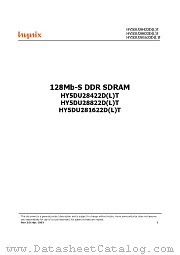 HY5DU28422DT datasheet pdf Hynix Semiconductor