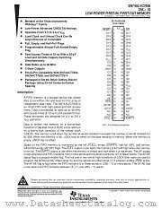 SN74ALVC7806-25DLR datasheet pdf Texas Instruments