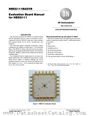 NBSG111BA datasheet pdf ON Semiconductor