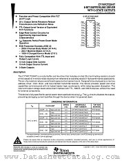 CY74FCT2244ATSOCT datasheet pdf Texas Instruments