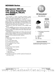 NCV8505 datasheet pdf ON Semiconductor