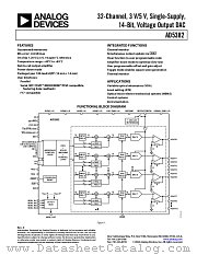 AD5382BST-3 datasheet pdf Analog Devices