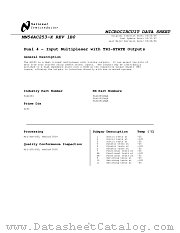 5962-8769301EA(54AC253DMQB) datasheet pdf National Semiconductor