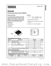 FDS4488_NF073 datasheet pdf Fairchild Semiconductor