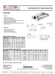 CR50UHB datasheet pdf Marktech Optoelectronics