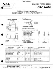 GA1A4M-T2 datasheet pdf NEC
