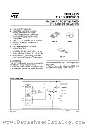 RHFL4913S50-04V datasheet pdf ST Microelectronics