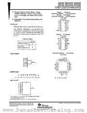 JM38510/30009SCA datasheet pdf Texas Instruments
