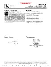 ICS8302I-01 datasheet pdf Texas Instruments