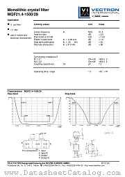 MQF21.4-1500/29 datasheet pdf Vectron