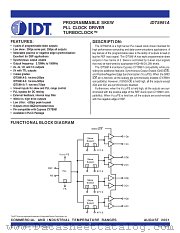 IDT5991A-7JI8 datasheet pdf IDT