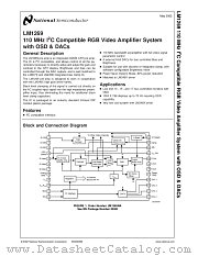 LM1269DNA datasheet pdf National Semiconductor