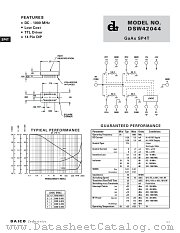 DSW42044 datasheet pdf DAICO Industries