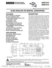 ADS1212P datasheet pdf Texas Instruments