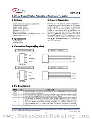 AP1115 datasheet pdf Anachip