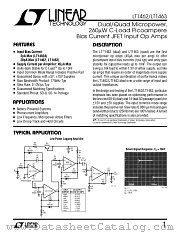 LT1463 datasheet pdf Linear Technology