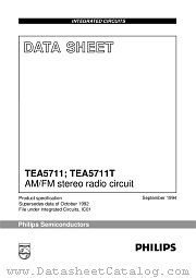TEA5711T/N2 datasheet pdf Philips