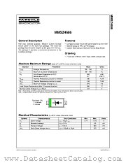 MMSZ4686 datasheet pdf Fairchild Semiconductor
