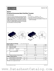 NDT014_NL datasheet pdf Fairchild Semiconductor