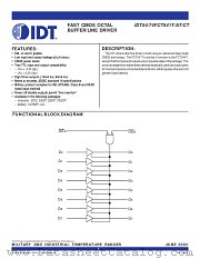 IDT54FCT541ATDB datasheet pdf IDT