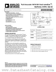 AD5060ARJZ-1500RL7 datasheet pdf Analog Devices