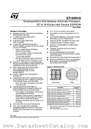 ST19WI18 datasheet pdf ST Microelectronics
